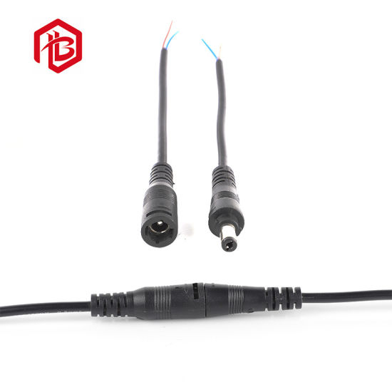 PVC-Material männlich und weiblich wasserdichtes Kabel-Schnell-DC-Anschluss