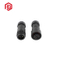 Wasserdichter elektrischer Steckverbinder aus Nylonmaterial mit 2 Pins