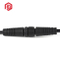 Buchse auf Stecker LED-Lichtleistenstecker Nylon M12 2-12 Pin