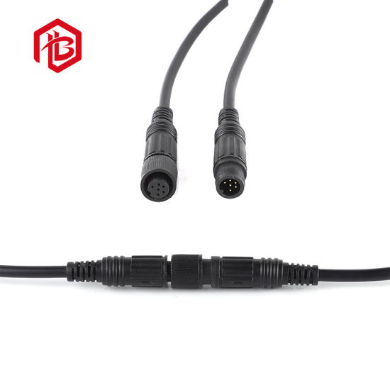 3 4 Pin Male Female Plug Connector PVC-Material