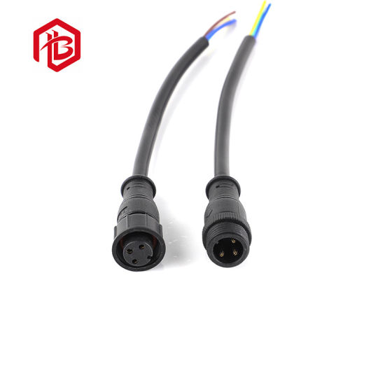 M15 männlich weiblich PVC-Kabel LED-Streifen 3-poliger elektrischer Anschluss