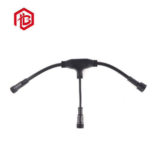 T-Typ IP68-Schraubfit-Baugruppe Wechselstrom-wasserdichter Stecker