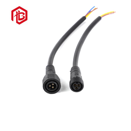 IP68 RoHS-Cer-zugelassener Stromkabel-Adapter-Gummistecker