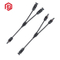 Runder Audio-Mc4-Buchsen-Kabelstecker